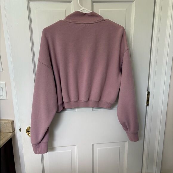 SKIMS Pink Cropped Sweatshirt - Picture 4 of 4